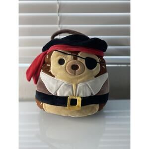 Squishmallows Halloween 2023 Hans The Pirate Treat Bucket Candy Pail NWT